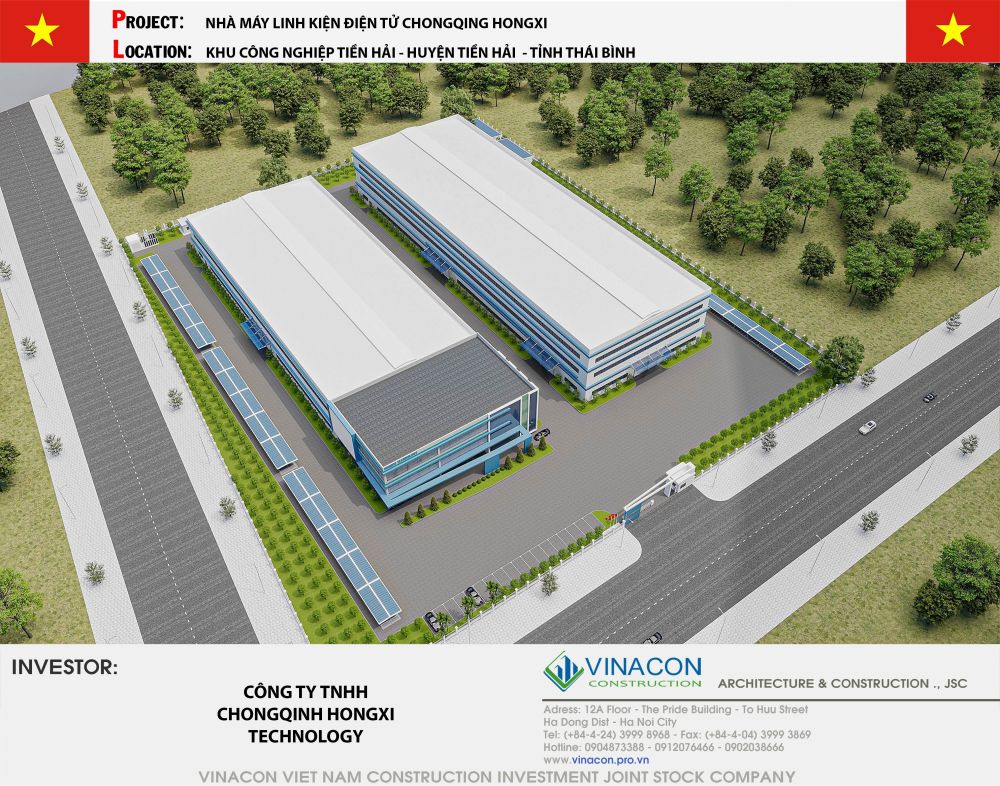 Nhà máy điện tử Tập đoàn HONGXI