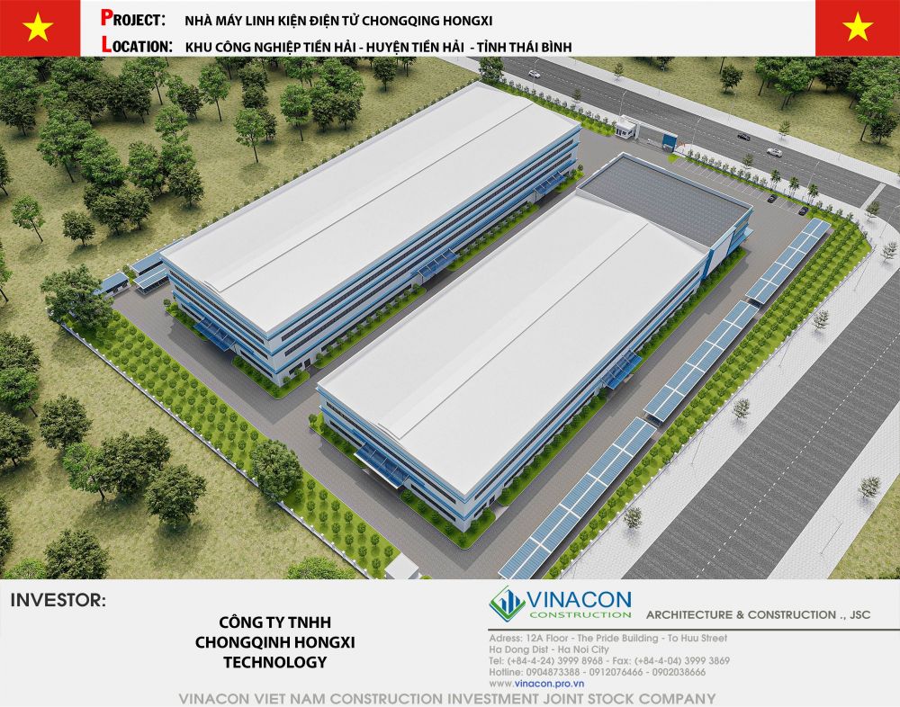 Nhà máy điện tử Tập đoàn HONGXI