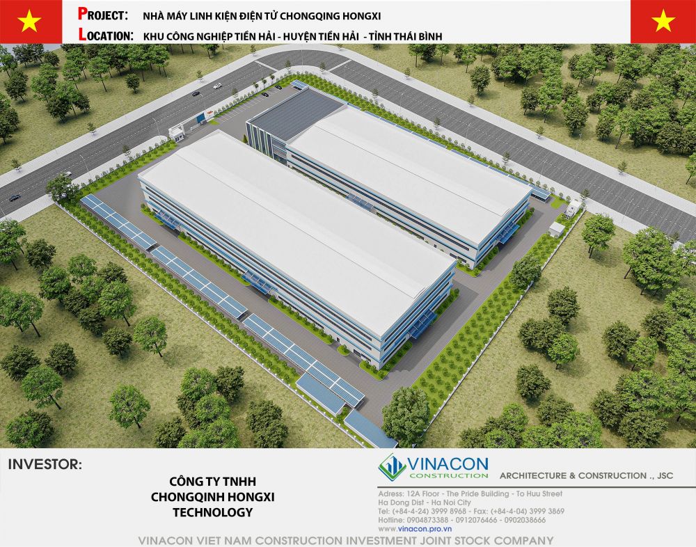 Nhà máy điện tử Tập đoàn HONGXI