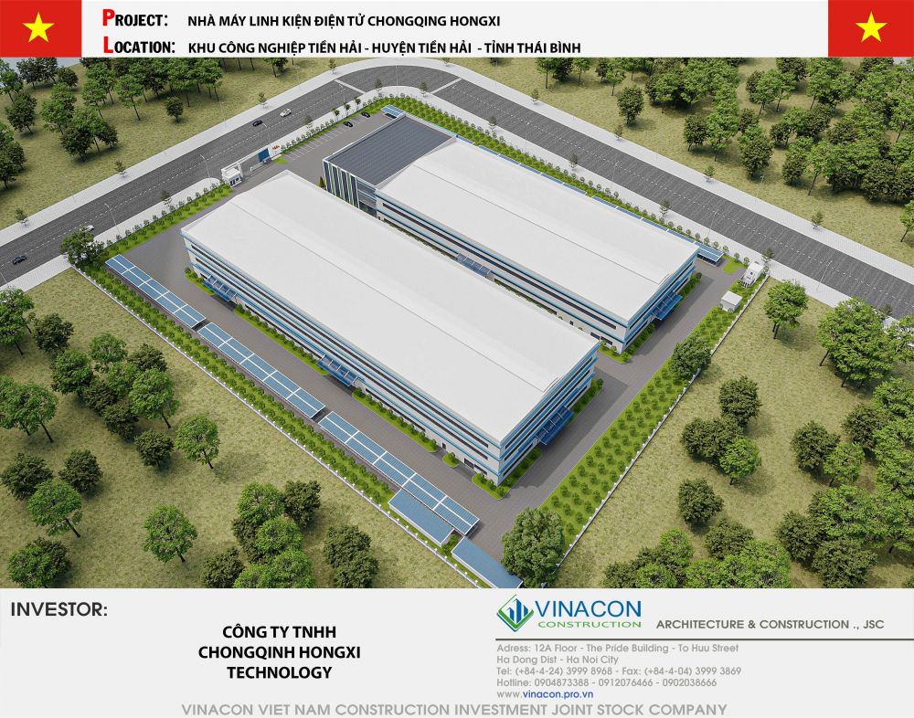 Nhà máy điện tử Tập đoàn HONGXI