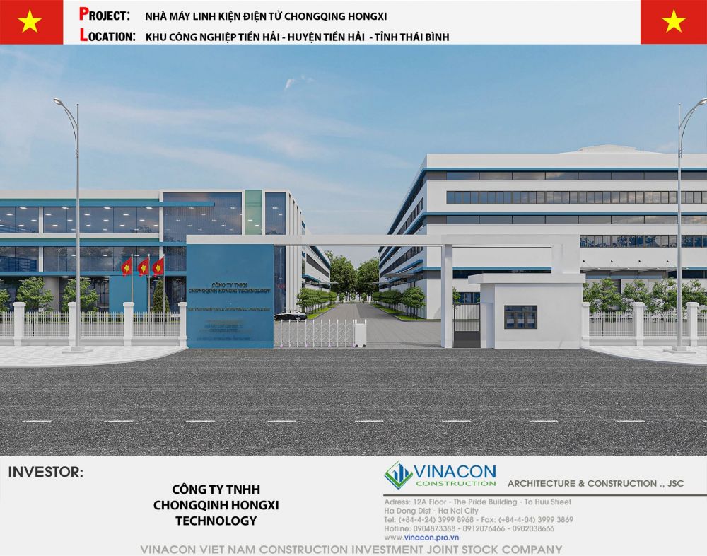Nhà máy điện tử Tập đoàn HONGXI