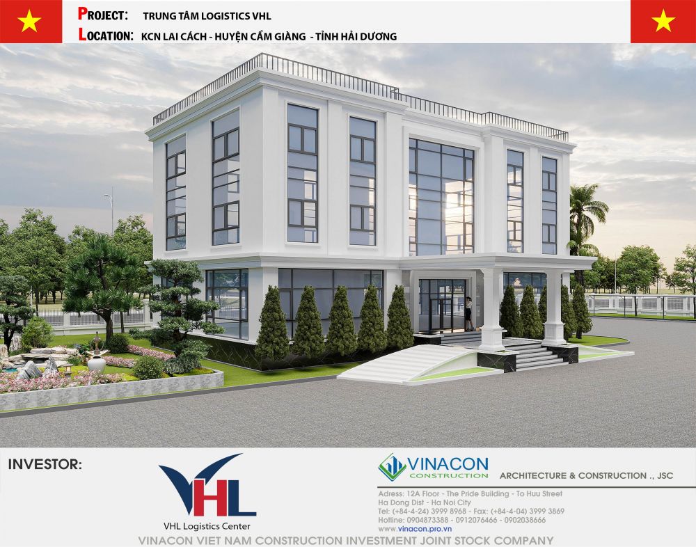 Trung tâm kho vận Logistics VHL Hải Dương