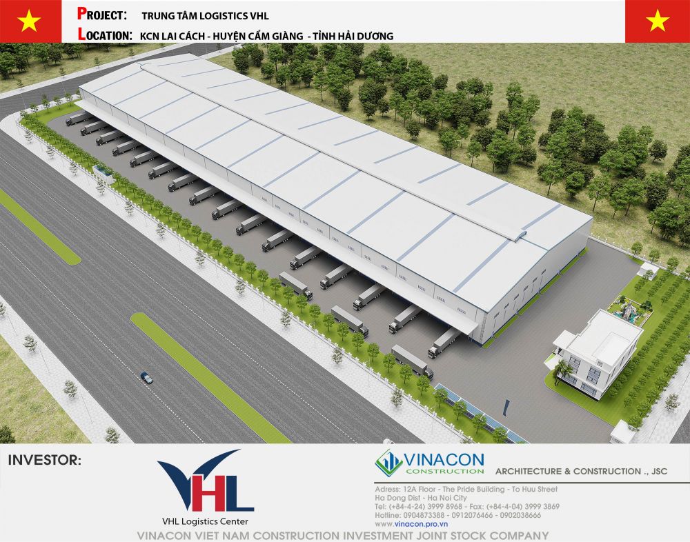Trung tâm kho vận Logistics VHL Hải Dương