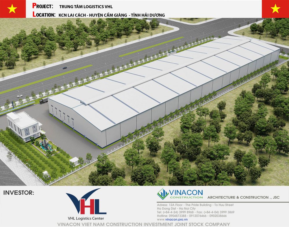 Trung tâm kho vận Logistics VHL Hải Dương