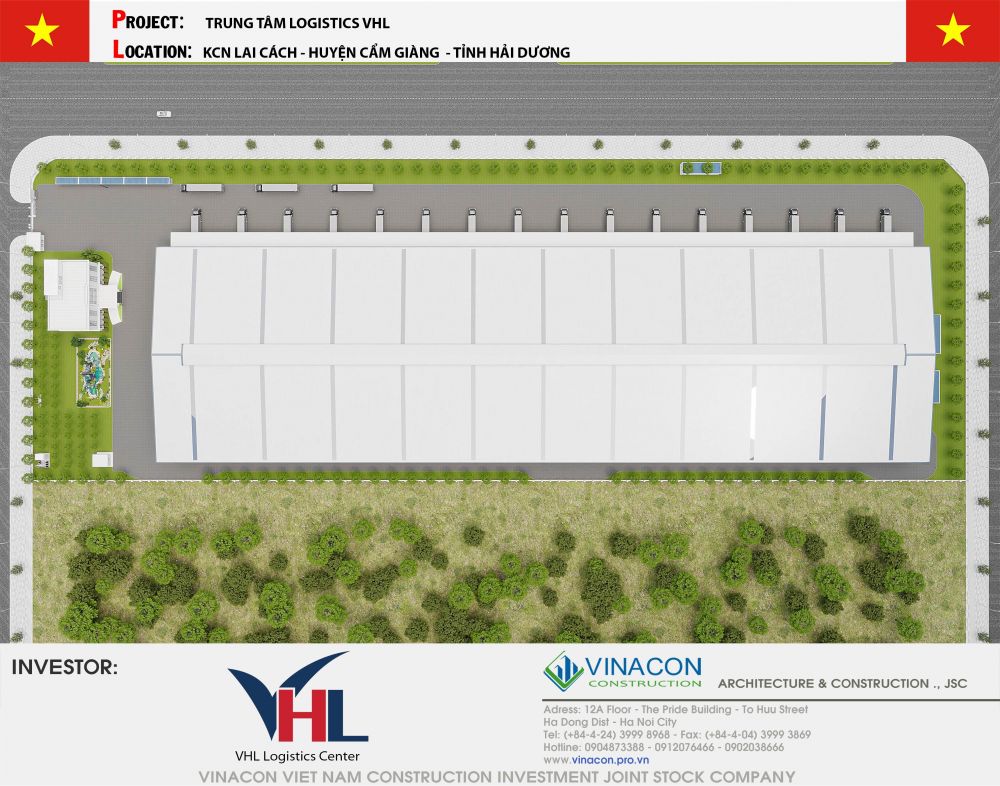 Trung tâm kho vận Logistics VHL Hải Dương