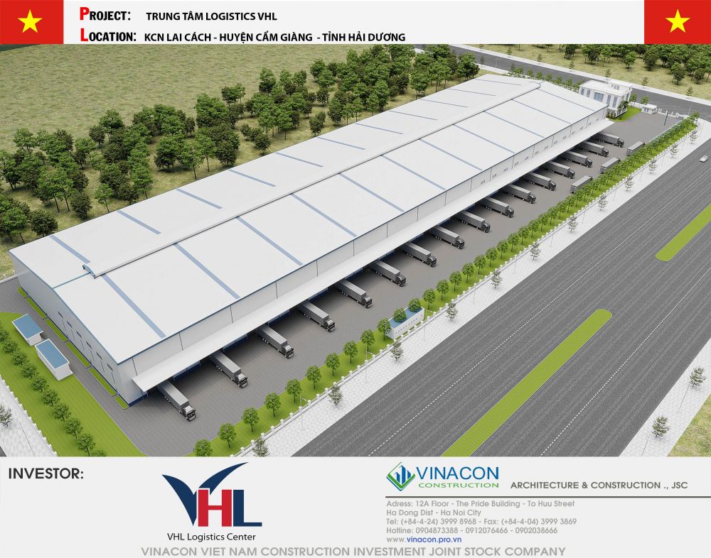 Trung tâm kho vận Logistics VHL Hải Dương