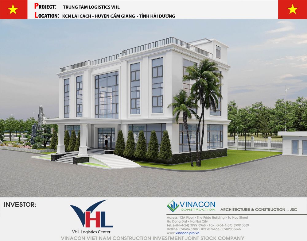 Trung tâm kho vận Logistics VHL Hải Dương