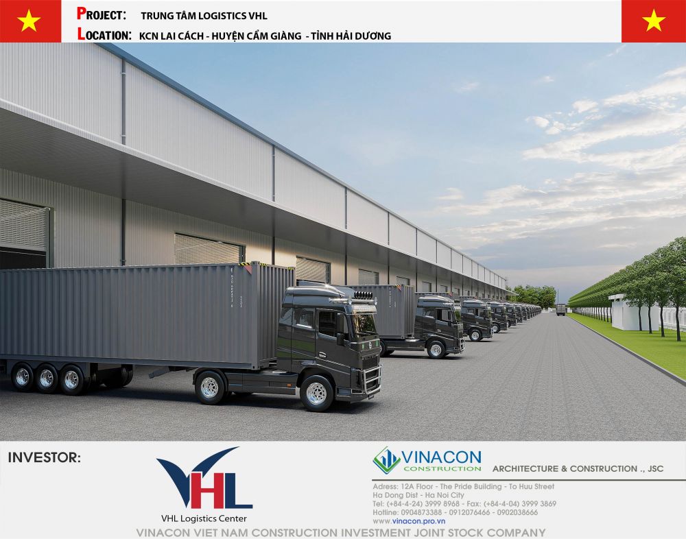 Trung tâm kho vận Logistics VHL Hải Dương