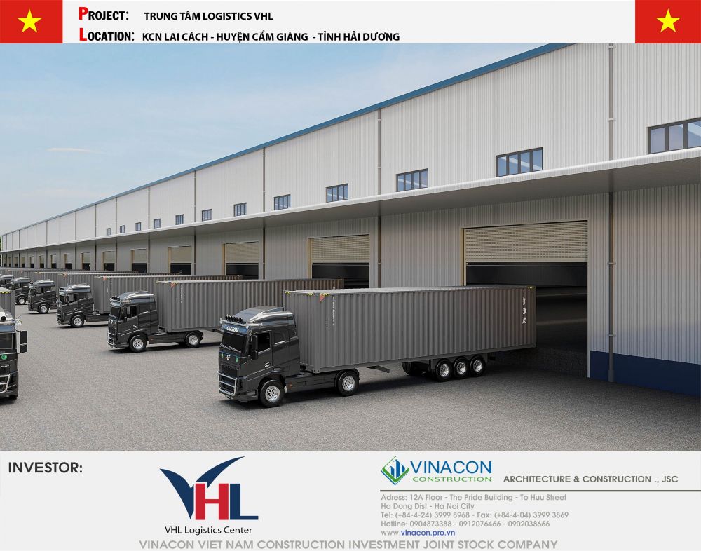 Trung tâm kho vận Logistics VHL Hải Dương