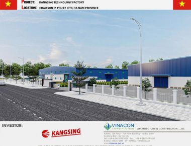 Thiết kế Nhà máy Điện tử KangSing Technology