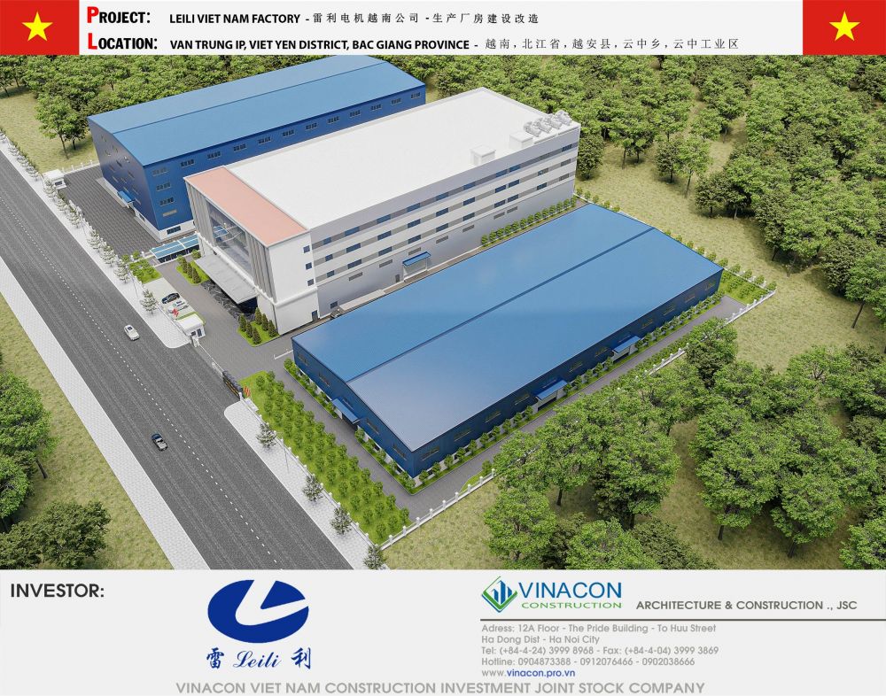 Nhà máy điện tử Leili Việt Nam