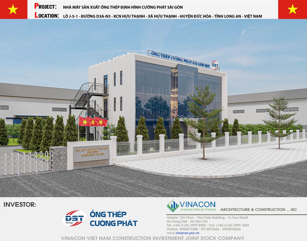 Nhà máy thép tập đoàn DST