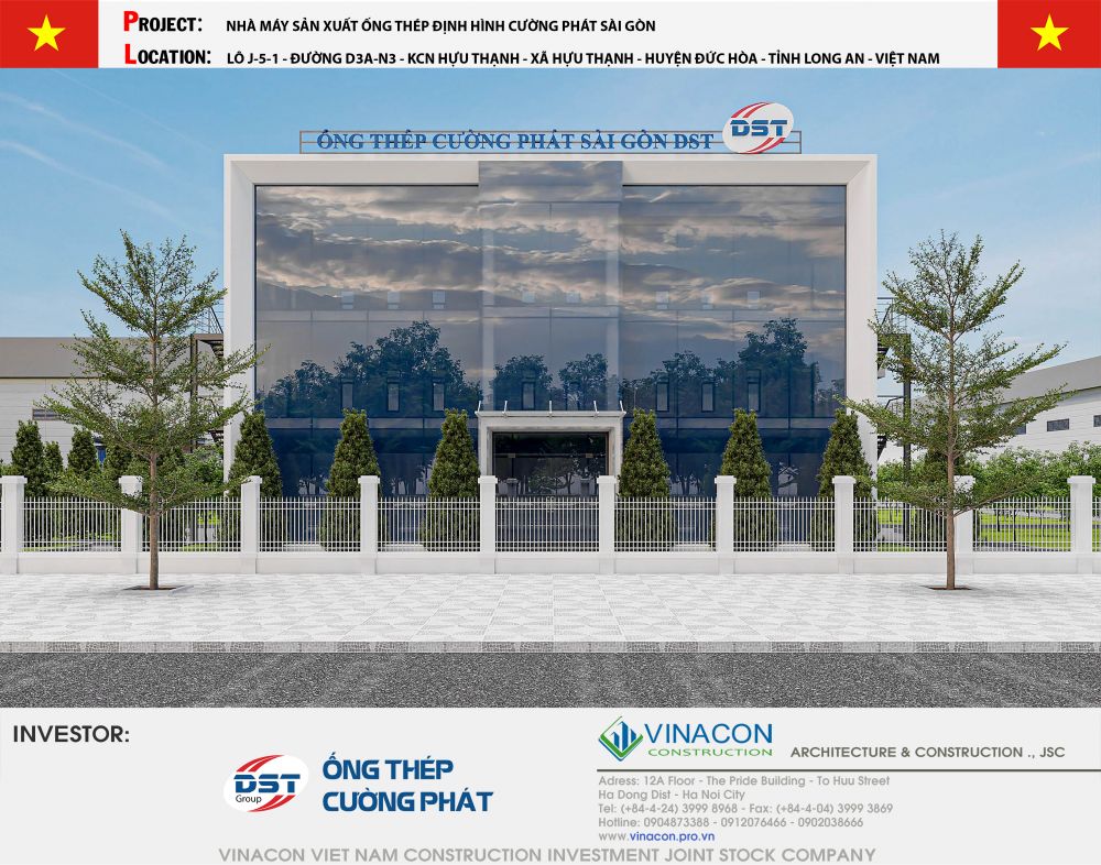Nhà máy thép tập đoàn DST