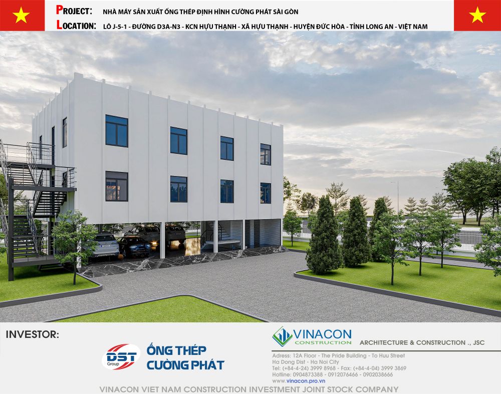 Nhà máy thép tập đoàn DST