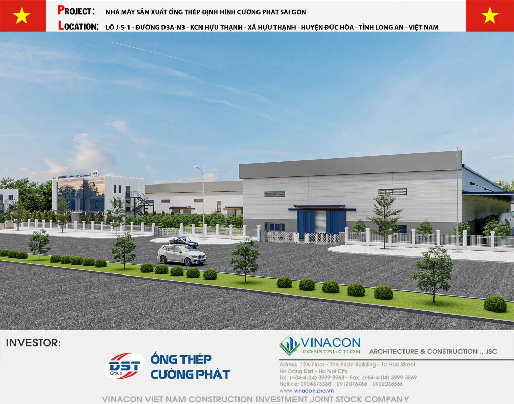 Nhà máy thép tập đoàn DST