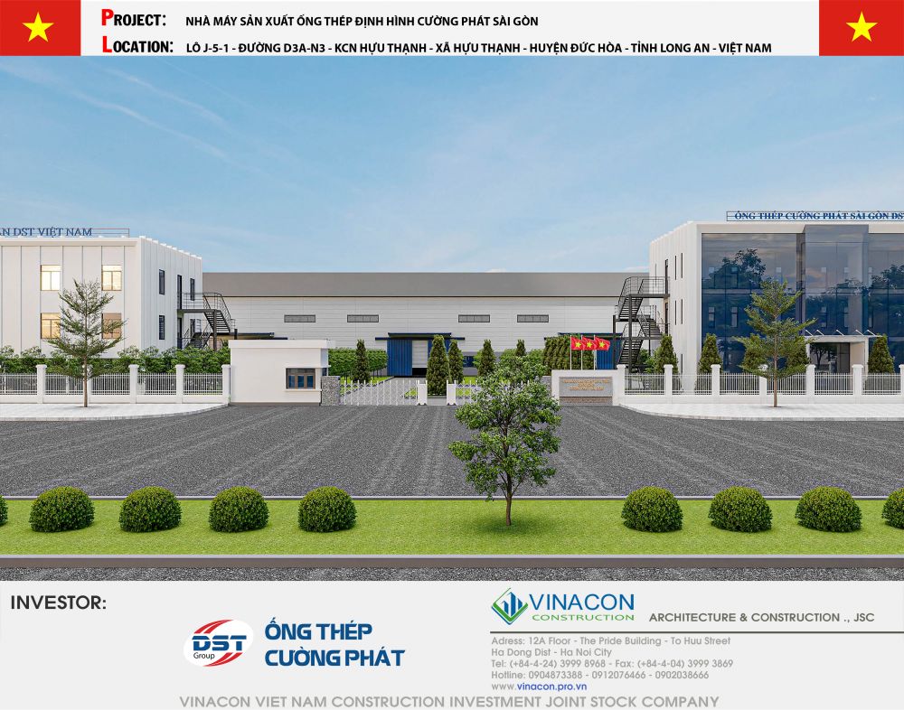 Nhà máy thép tập đoàn DST