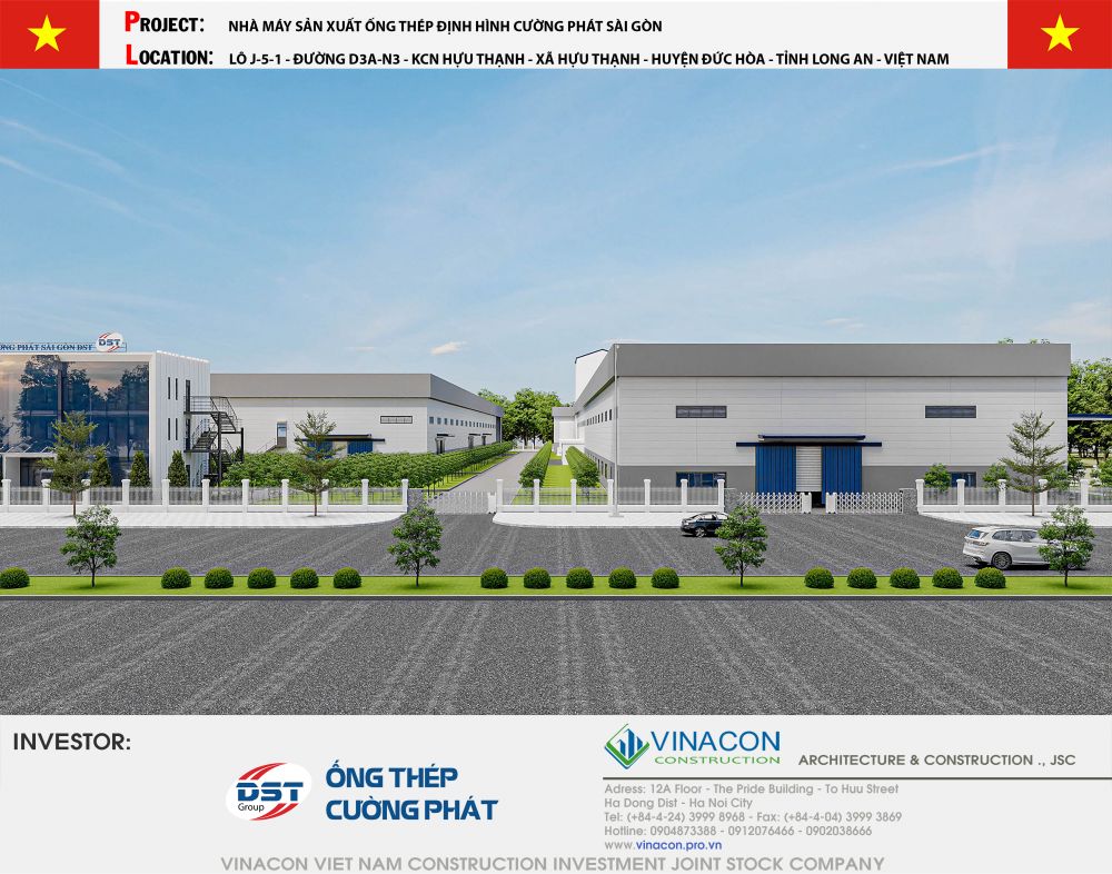 Nhà máy thép tập đoàn DST