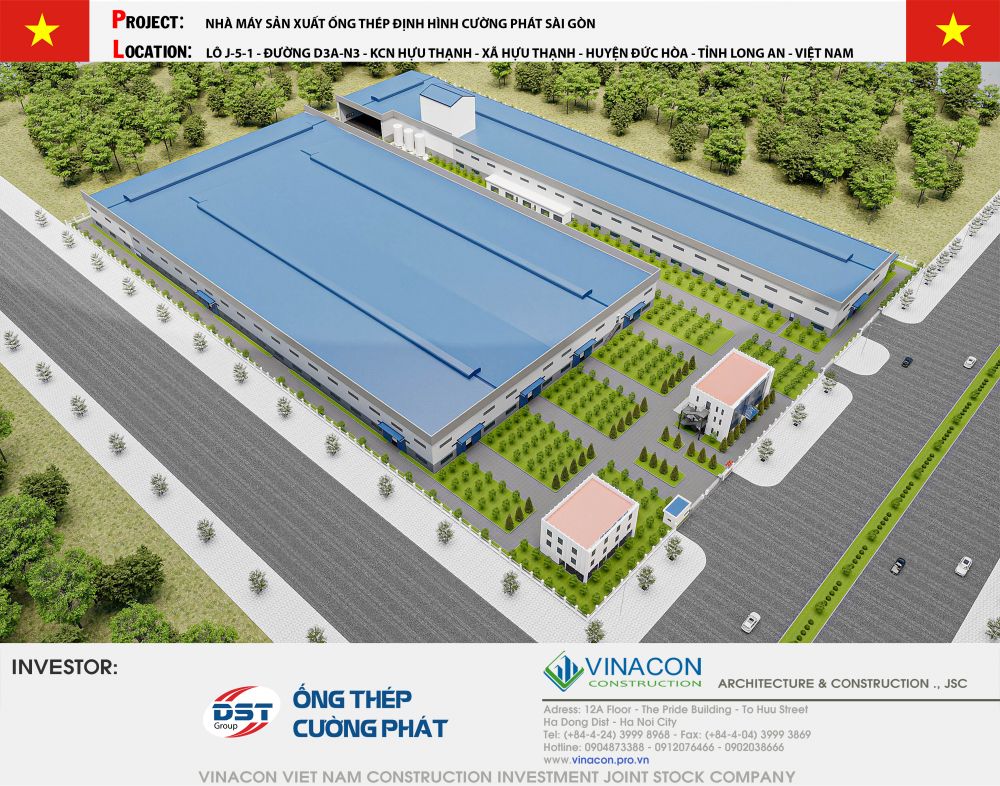 Nhà máy thép tập đoàn DST