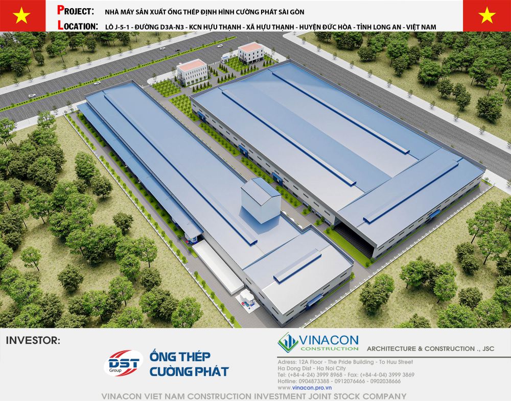 Nhà máy thép tập đoàn DST