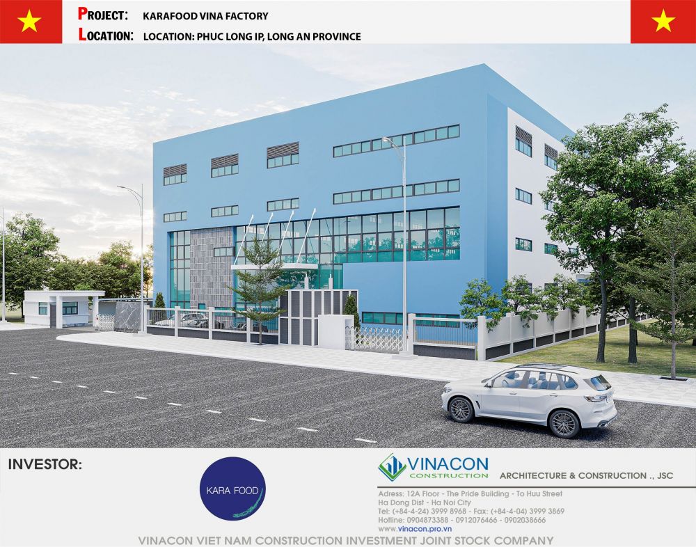 Nhà máy thực phẩm KaraFood Vina