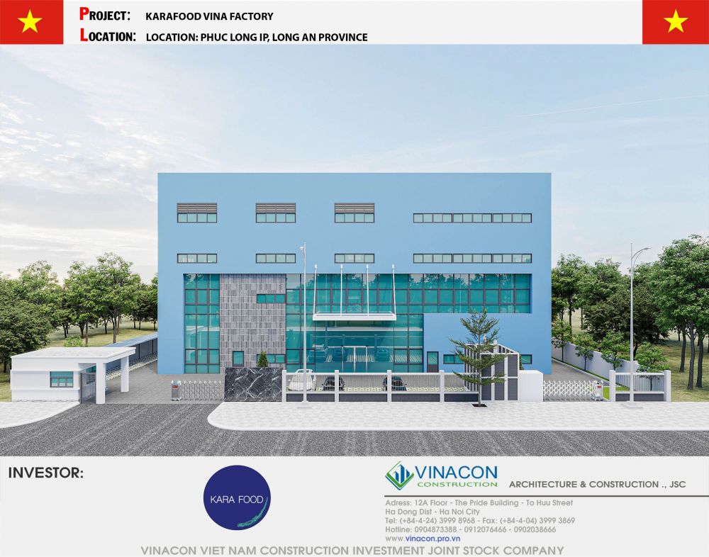 Nhà máy thực phẩm KaraFood Vina