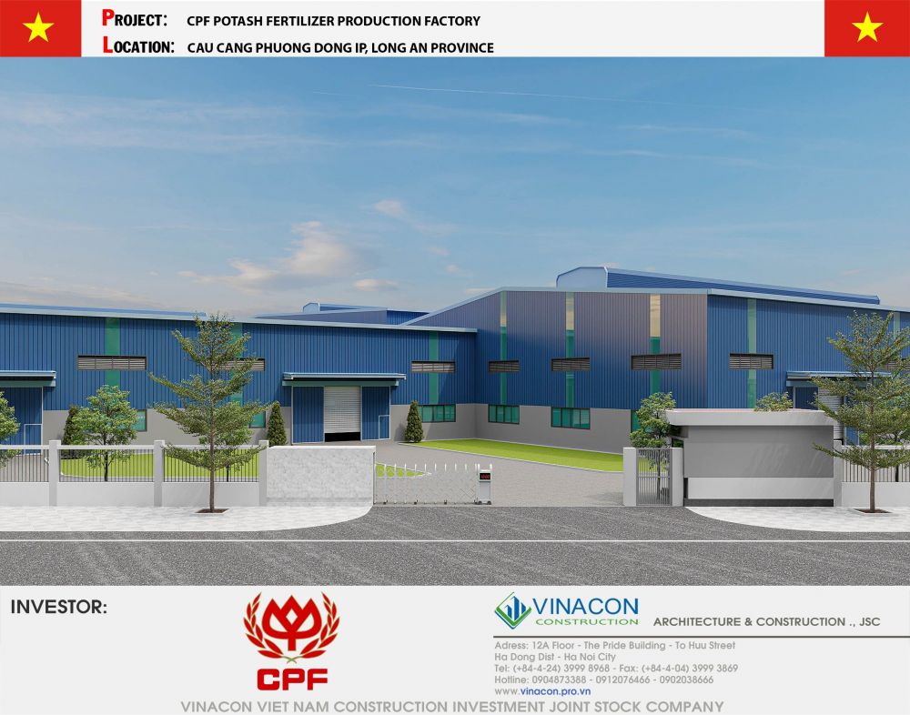 Nhà máy sản xuất phân bón Long An