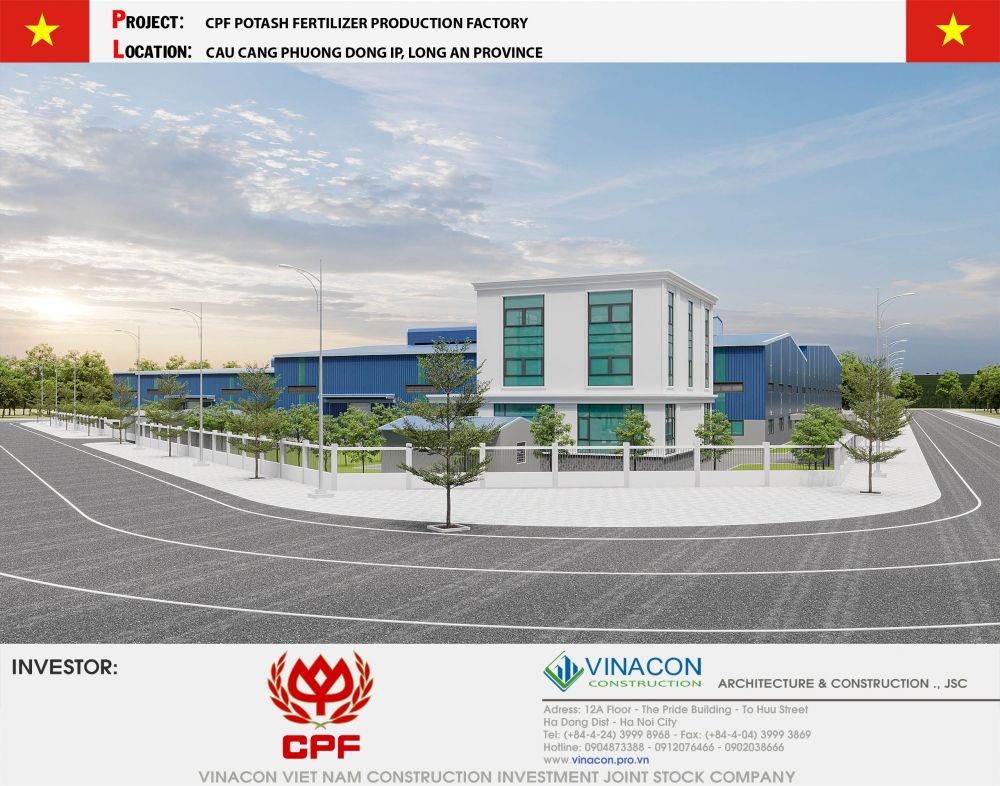 Nhà máy sản xuất phân bón Long An