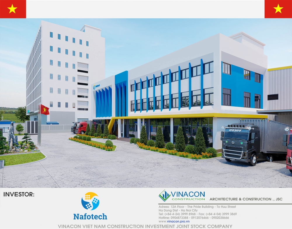 Vinacon trúng thầu dự án nhà máy thực phẩm tại KCN Đồng Văn I