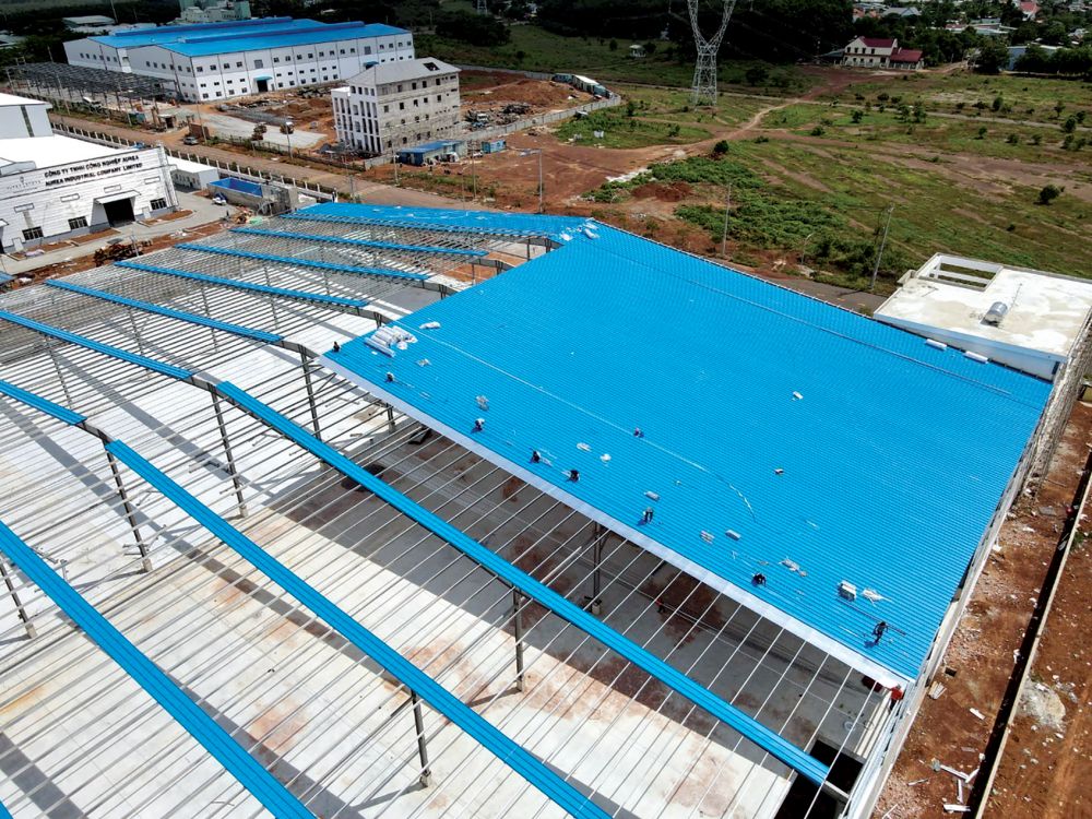 Thi công nhà máy sản xuất nội thất