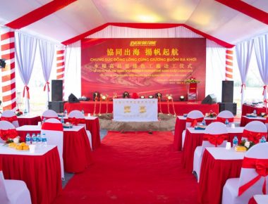 Lễ Động Thổ Xây Dựng Nhà Xưởng EverFortune với diện tích gần 65.000 m2