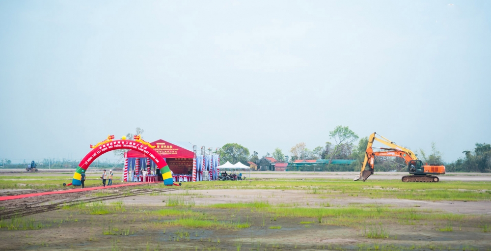 Lễ Động Thổ Xây Dựng Nhà Xưởng EverFortune với diện tích gần 65000 m2