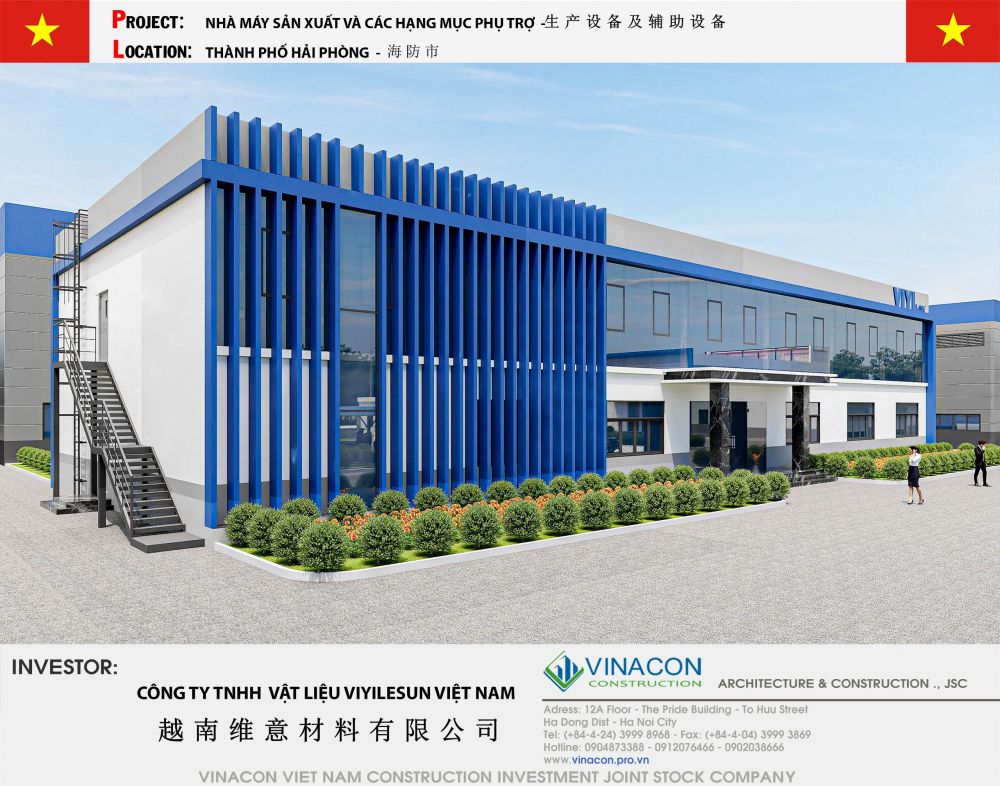 101 mẫu nhà xưởng 2 tầng đẹp thiết kế xây dựng chuyên nghiệp