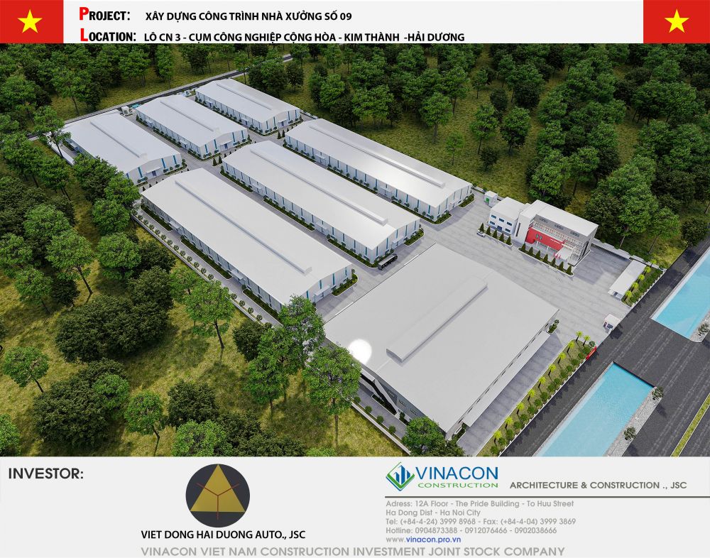 101 mẫu nhà xưởng 2 tầng đẹp thiết kế xây dựng chuyên nghiệp