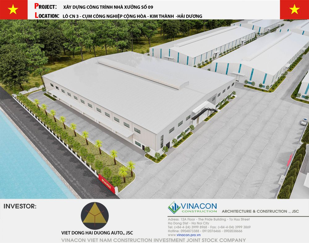 101 mẫu nhà xưởng 2 tầng đẹp thiết kế xây dựng chuyên nghiệp