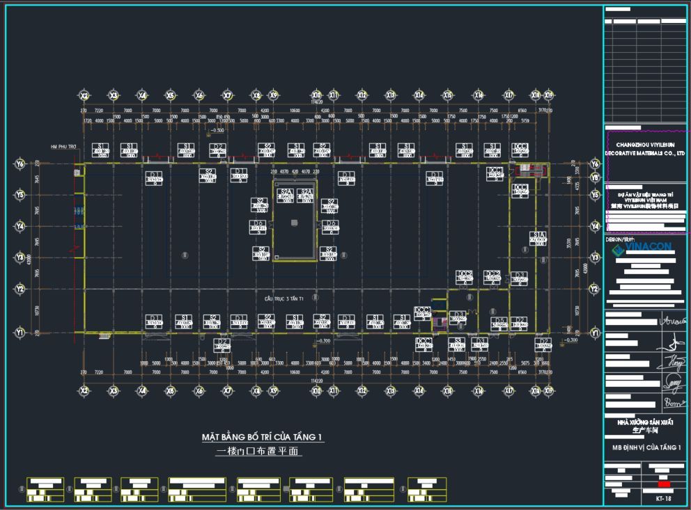 Bản vẽ nhà xưởng