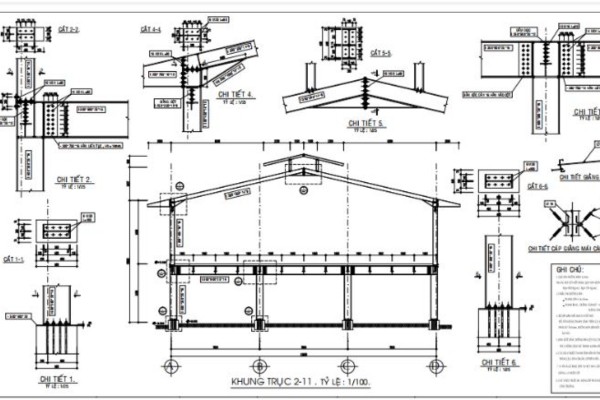 Mẫu nhà xưởng nhỏ đẹp