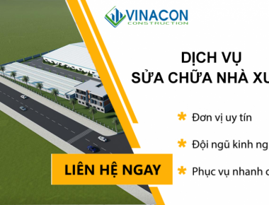 Báo giá sửa chữa nhà xưởng