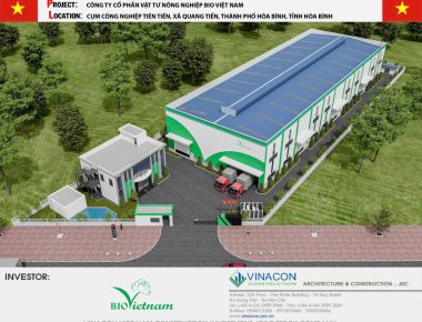 Vinacon ký kết hợp đồng tư vấn thiết kế “Nhà máy sản xuất Công ty cổ phần vật tư nông nghiệp ở Hòa Bình”