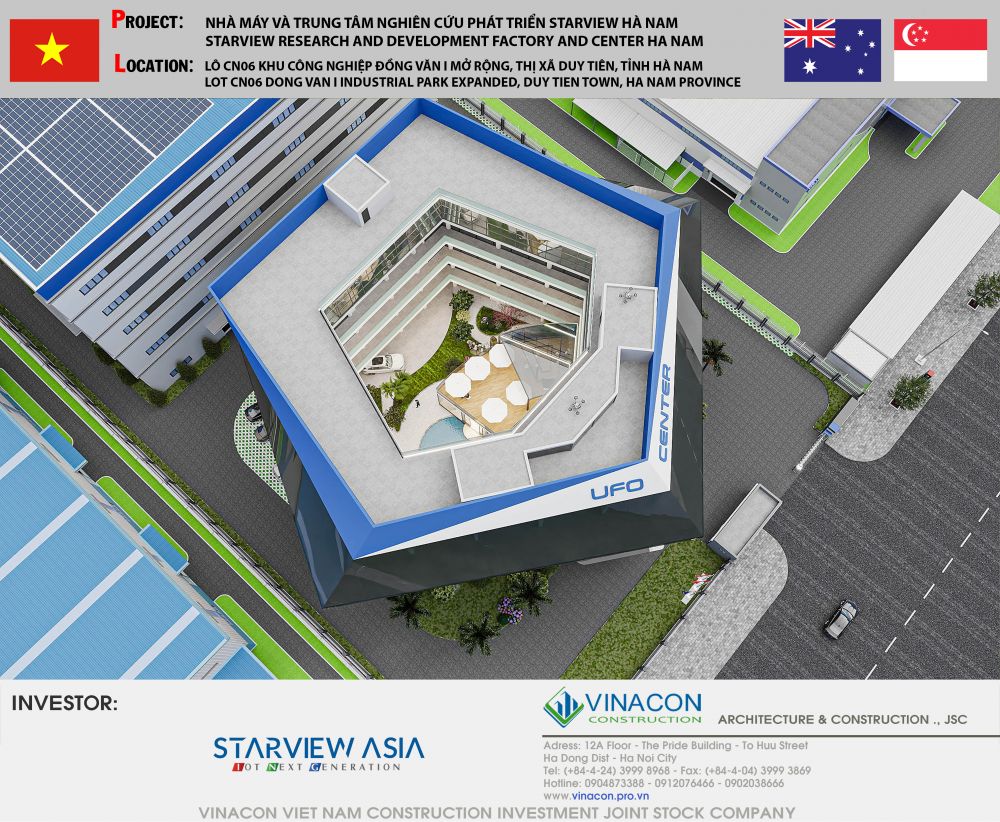 Nhà máy sản xuất thiết bị UFO STAVIEW VIỆT NAM