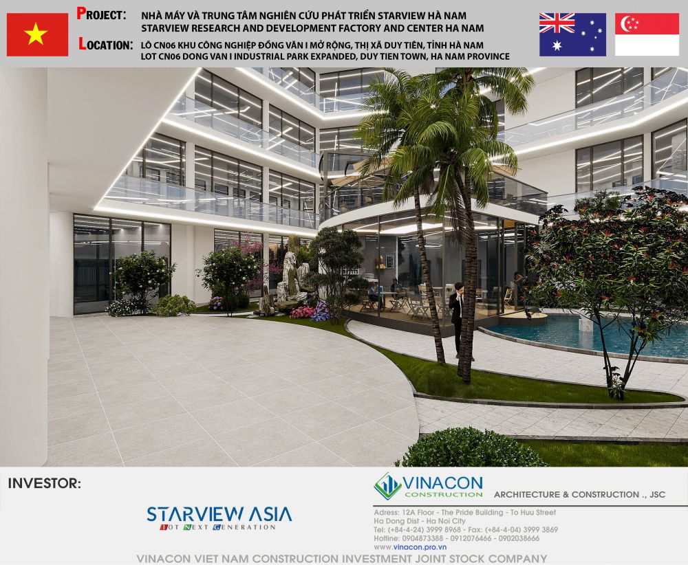 Nhà máy sản xuất thiết bị UFO STAVIEW VIỆT NAM