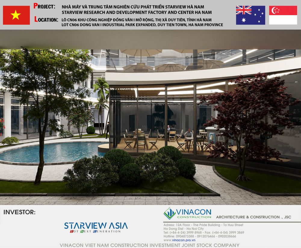 Nhà máy sản xuất thiết bị UFO STAVIEW VIỆT NAM