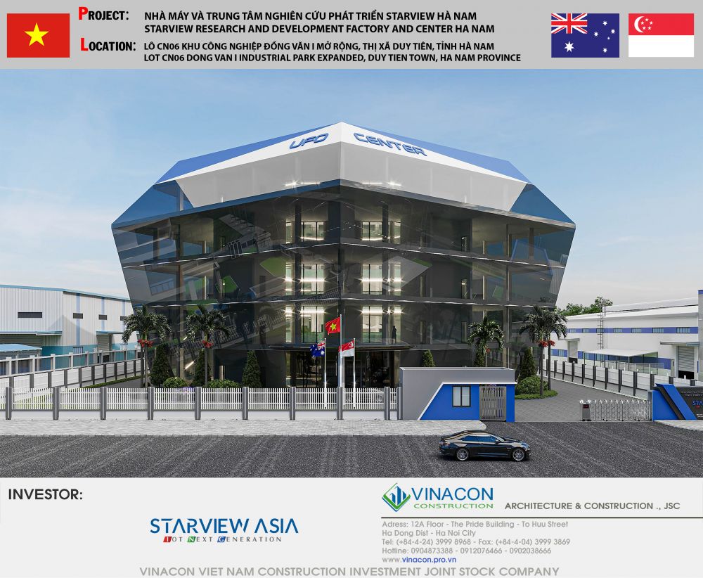 Nhà máy sản xuất thiết bị UFO STAVIEW VIỆT NAM