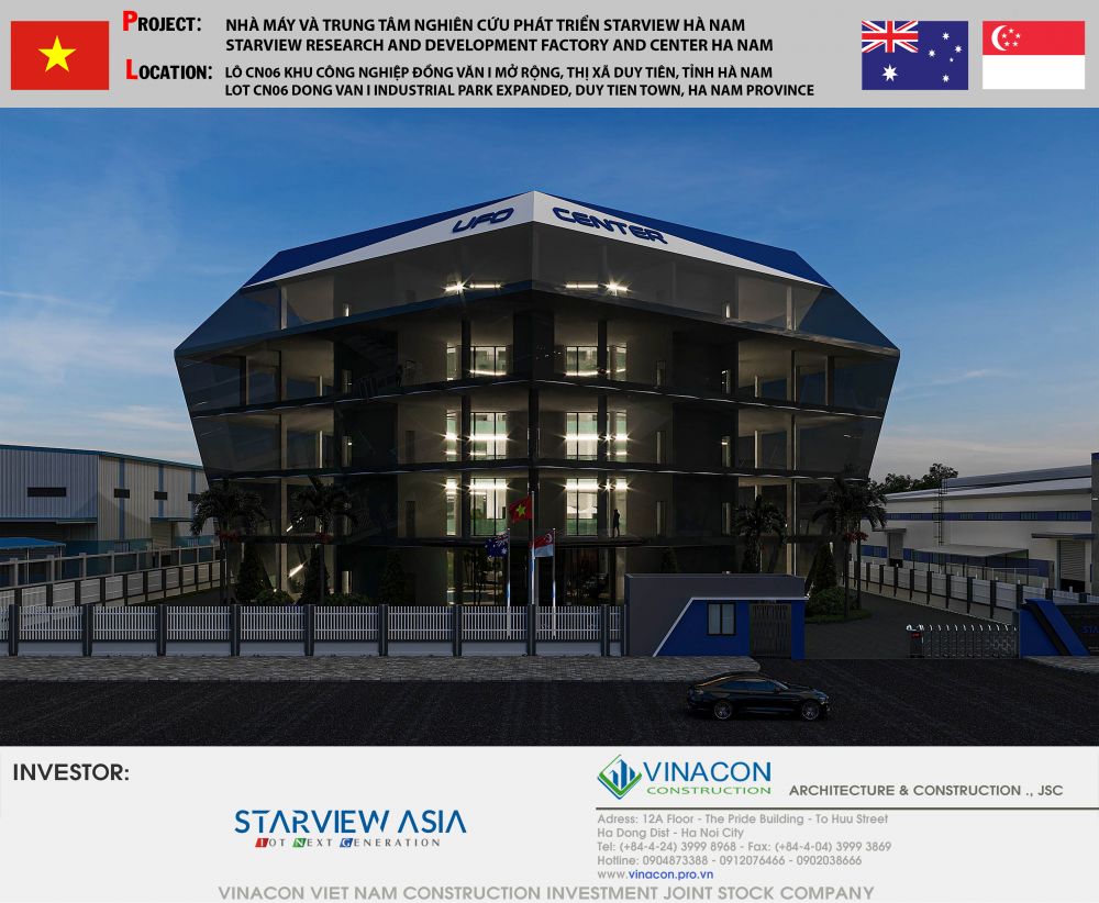 Nhà máy sản xuất thiết bị UFO STAVIEW VIỆT NAM