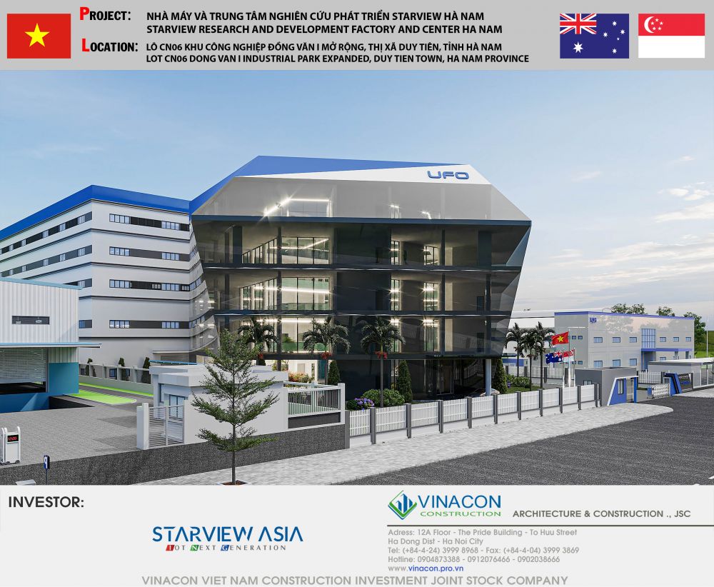 Nhà máy sản xuất thiết bị UFO STAVIEW VIỆT NAM