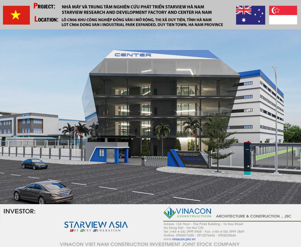 Nhà máy sản xuất thiết bị UFO STAVIEW VIỆT NAM