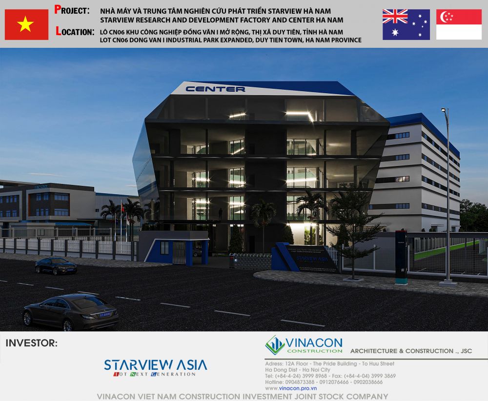 Nhà máy sản xuất thiết bị UFO STAVIEW VIỆT NAM