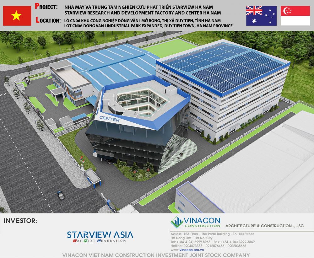 Nhà máy sản xuất thiết bị UFO STAVIEW VIỆT NAM