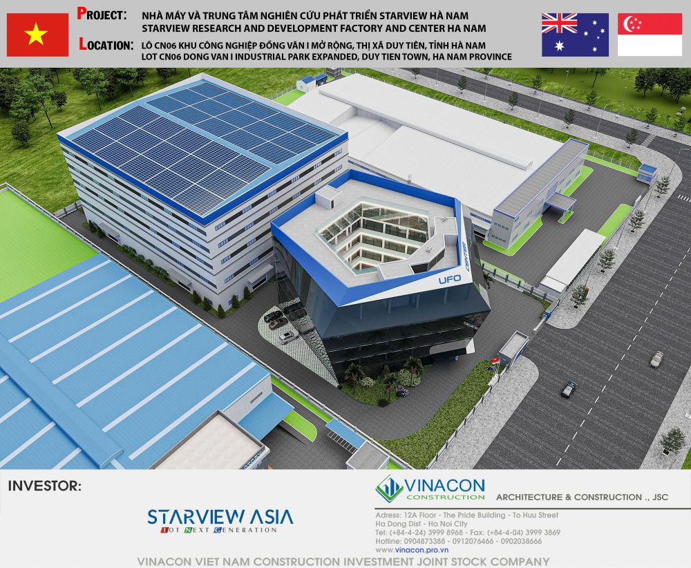 Nhà máy sản xuất thiết bị UFO STAVIEW VIỆT NAM