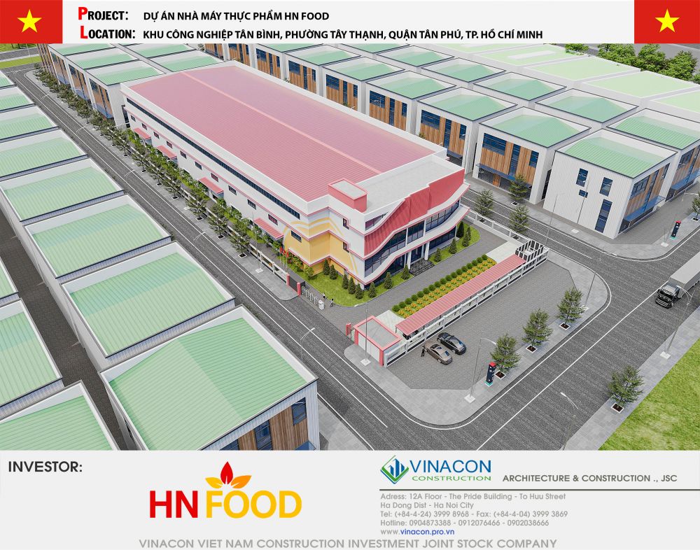 Nhà máy sản xuất thực phẩm HNFOOD