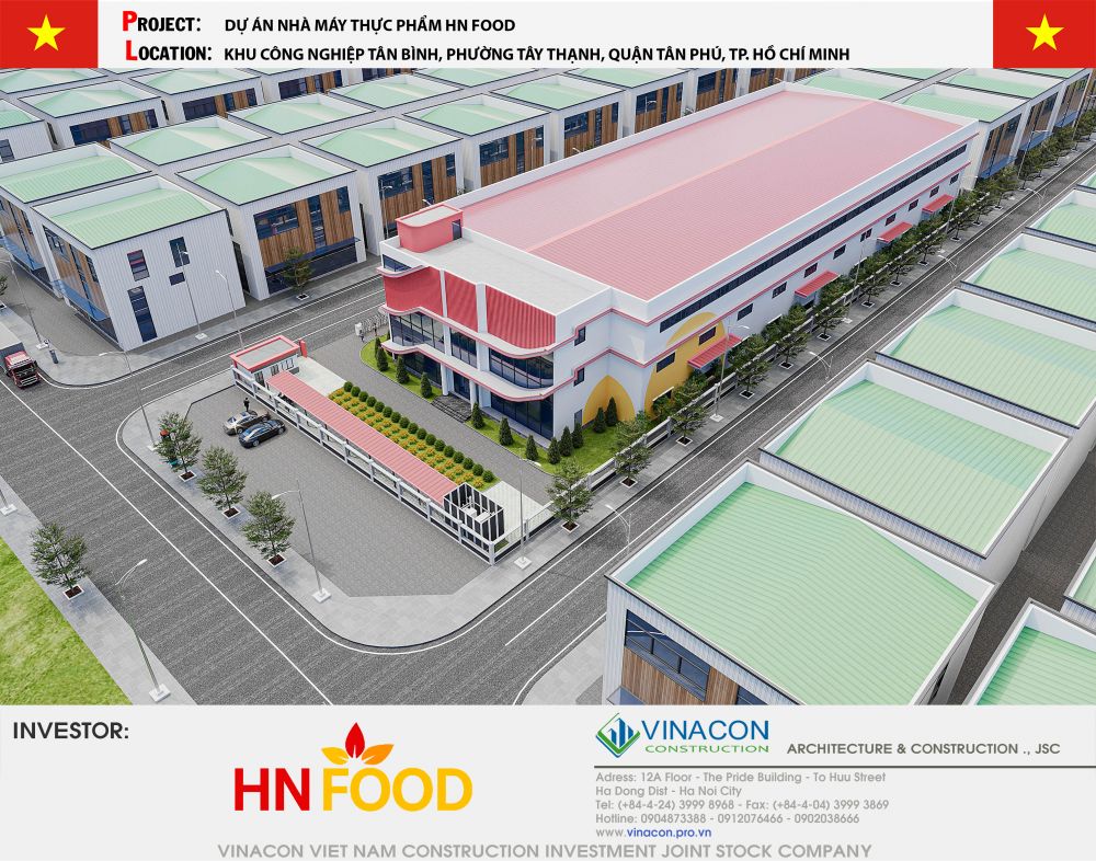 Nhà máy sản xuất thực phẩm HNFOOD